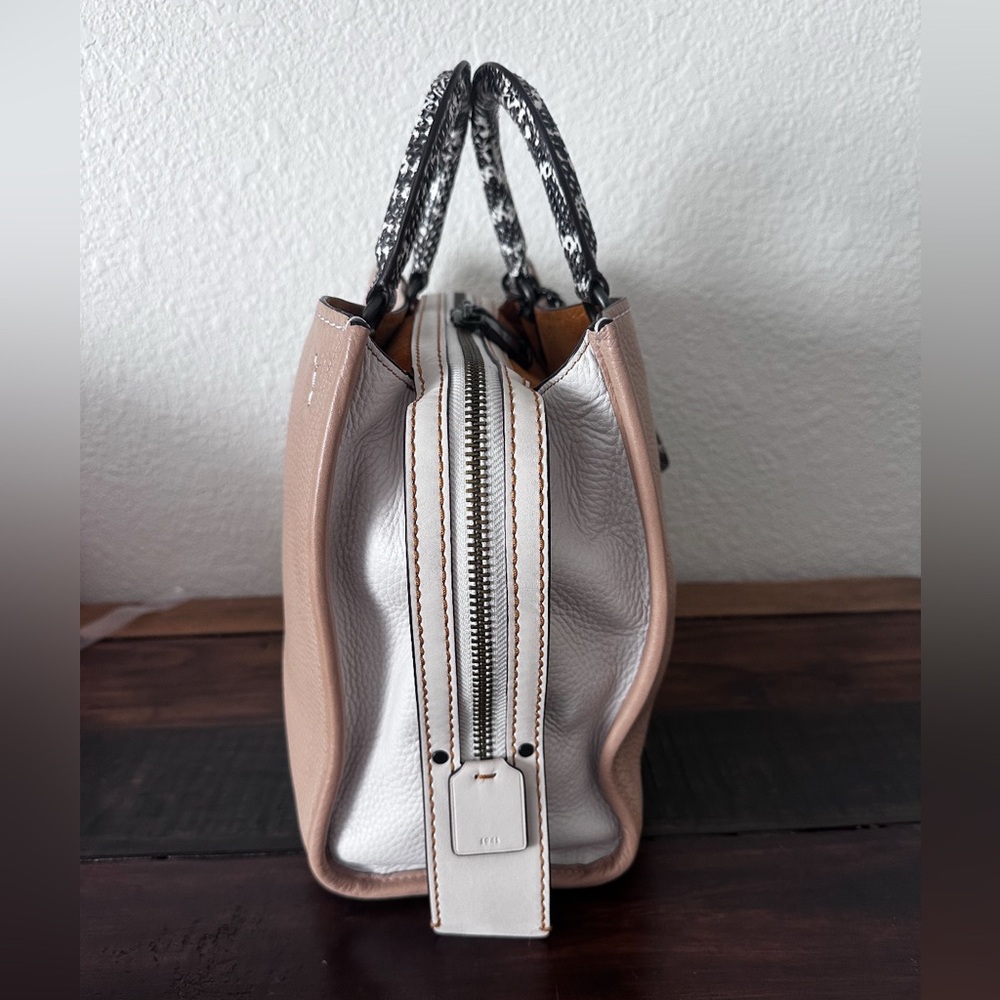 NWT Coach Rogue Colorblock With Snakeskin Detail - Picture 2 of 5